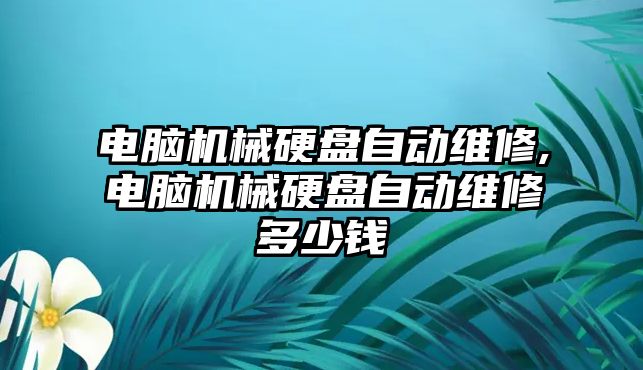 電腦機械硬盤自動維修,電腦機械硬盤自動維修多少錢